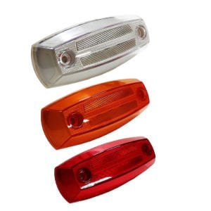 Universal Neon Led 2 Fonksiyonlu Yan Lamba 12-24V Uyumlu Kırmızı