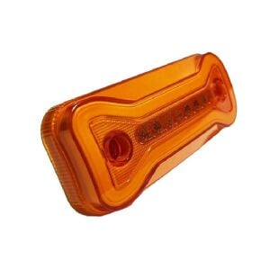 Universal Neon Led 2 Fonksiyonlu Yan Lamba 12-24V Uyumlu Sarı