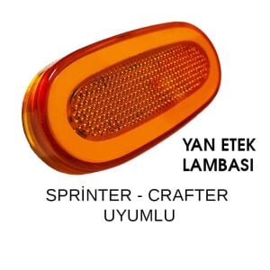Sprinter Crafter Uyumlu Yan Etek Lambası 12V