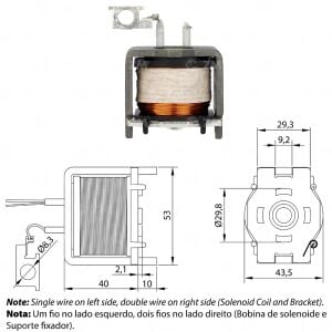 ZM 421 Marş Otomatiği Bobini 12V