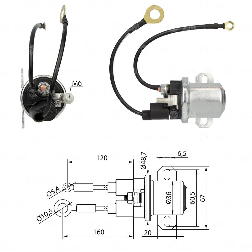 ZM 409 Marş Otomatiği 24V 29MT