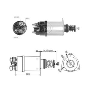 ZM 354 Marş Otomatiği 12V 37MT