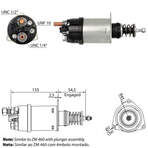 ZM 360 Marş Otomatiği 24V 37MT