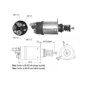 ZM 365 Marş Otomatiği 12V 41MT