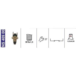 Hidrostatik Direksiyon-Ayak Fren Müşiri Massey Ferguson 260G/266G/3050/3060-Yağmur Tr. 1696842M1 - NS40900