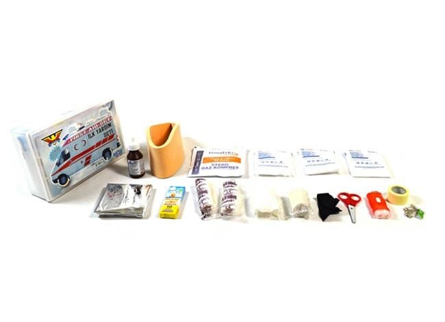 Kartal Kalıp Eagle İY-069 Araç İlk Yardım Çantası – Boyunluklu Plastik Ecza ve İlk Yardım Seti