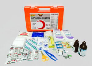 Kartal Kalıp Eagle İY-071 İş Yeri İlk Yardım Çantası – Ultra Plastik Duvar Aparatlı İlk Yardım Seti
