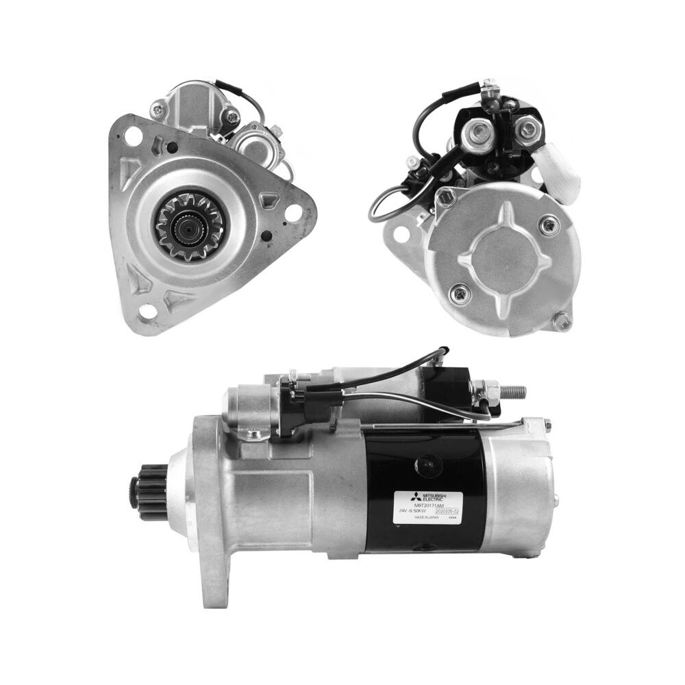 M9T20872 - M9T20171 Mitsubishi M9T20171 Marş Motoru 24V 5,5 Kw 12 Dıs MERCEDES Benz Kamyon - Otobus
