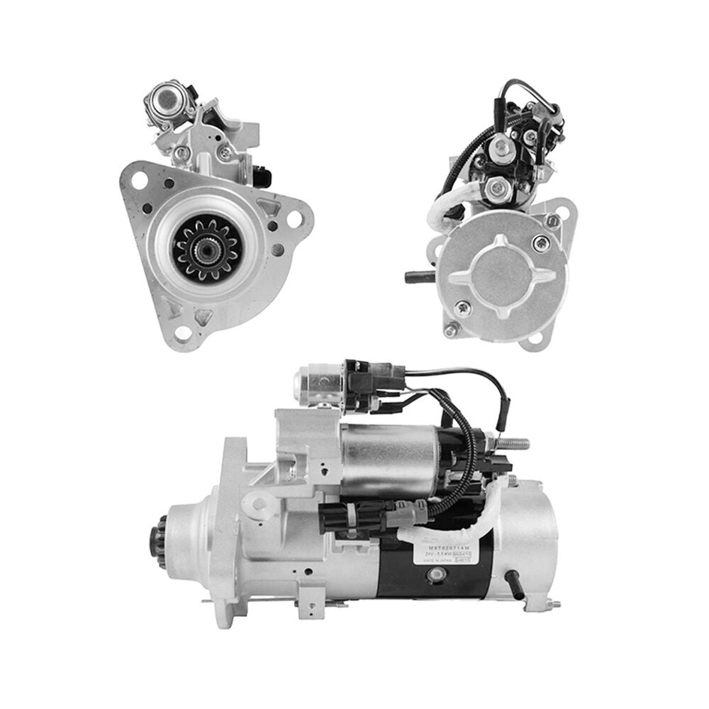 M9T62071 Mitsubishi Marş Motoru 24V 5,5 Kw 12 Dıs Man Tga - Tgs - Tgx Serisi