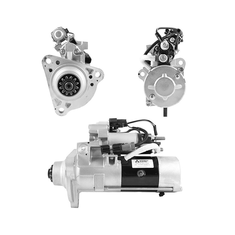 M9TD2471 - M9T61971 Mitsubishi M9T61971 Marş Motoru 24V 5,5 Kw 12 Dıs Man Tga-Tgs-Tgx 18 - 19 - 24 - 26 - 28 - 32 - 33 - 35 - 37 - 39 - 40 - 41