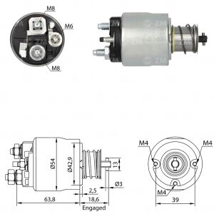 Zm 6494 MARŞ OTOMATİĞİ 12V OPEL CORSA / CHEVROLET AVEO / BUICK SAIL