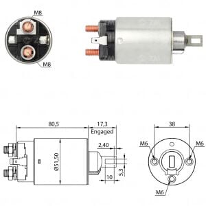 Zm 690 MARŞ OTOMATİĞİ 12V MAZDA 323 - 626 / NISSAN