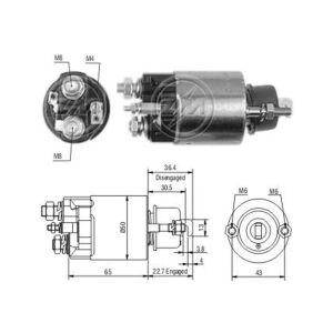 Zm 701 MARŞ OTOMATİĞİ 12V CHRYSLER / CHRYSLER - DODGE / CHRYSLER - PLYMOUTH