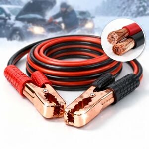 1200 Amper Akü Takviye Kablosu 5.3m Dayanıklı Güçlü Penseli