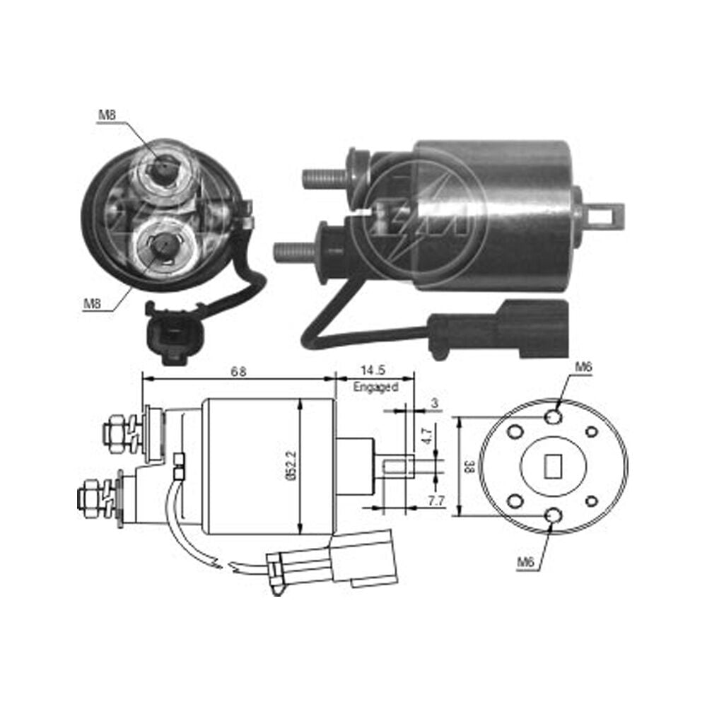 Zm 718 MARŞ OTOMATİĞİ 12V NISSAN MAXIMA