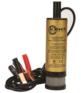 Kent 24 Volt Sıvı Transfer Pompası Mazot Pompası Büyük Süzgeçli
