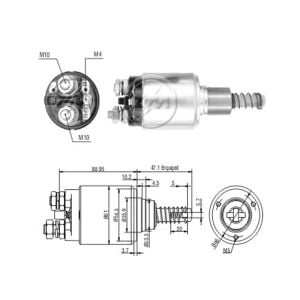 Zm 732 MARŞ OTOMATİĞİ 24V FIAT-IVECO 110 - 17 - 120 - 16 - 120 - 17 - 150 - 16 - 160 - 160 - 17 - M130 - M160