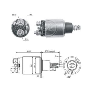 Zm 735 MARŞ OTOMATİĞİ 12V FORD F-250 - F-350 - F-4000