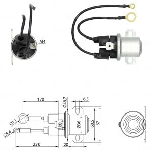 Zm 7408 MARŞ OTOMATİĞİ 24V 37MT - 41MT MERCEDES-BENZ 1632 - 1634 - 1938 - 1944 - 2638 L - LS - LK YARDIMCI OTOMATIK