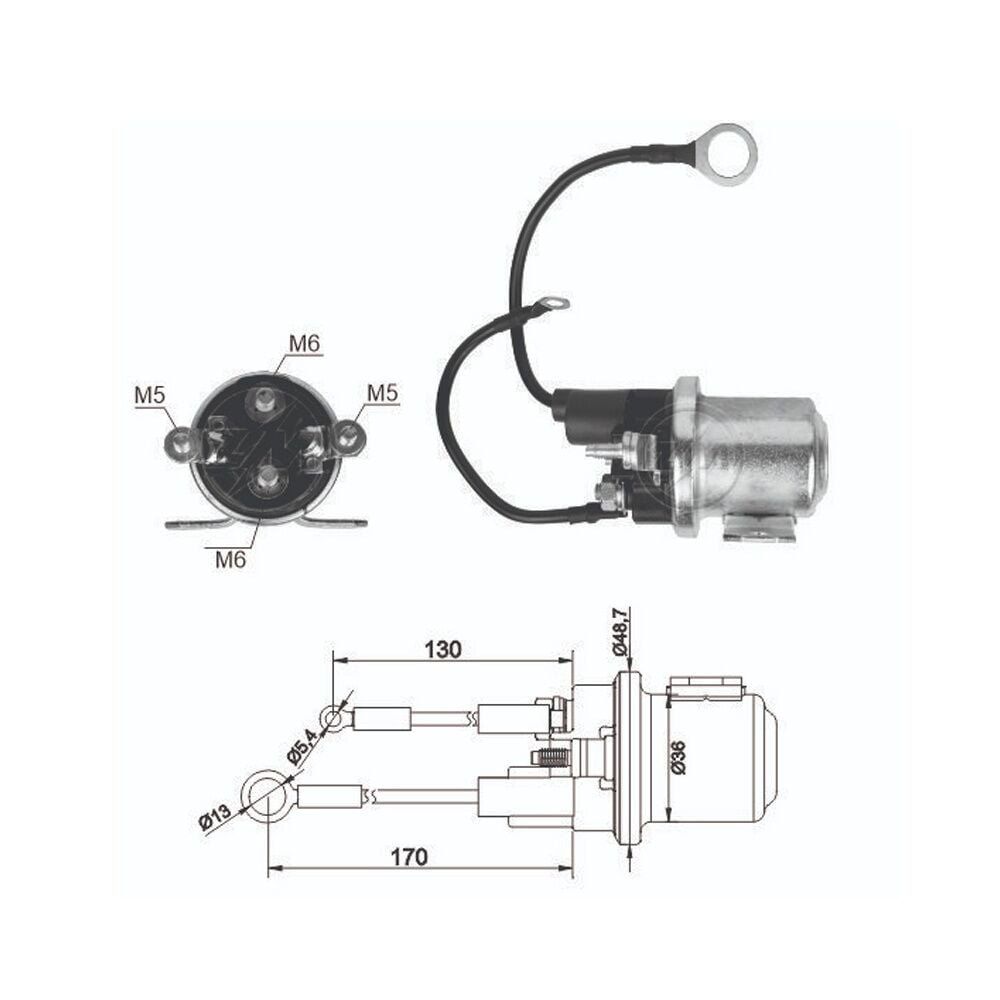 Zm 7428 MARŞ OTOMATİĞİ 24V VOLVO PENTA