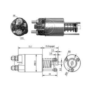 Zm 7651 MARŞ OTOMATİĞİ 12V AUTOBIANCHI Y10 / FIAT PANDA - TIPO - UNO / LANCIA Y10 / LAND ROVER 800