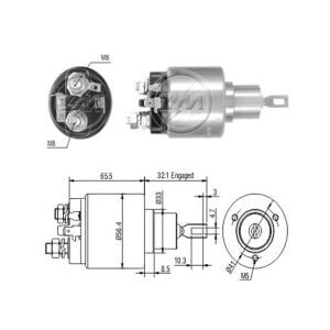 Zm 773 MARŞ OTOMATİĞİ 12V FORD ESCORT / VOLKSWAGEN POLO / GOLF / JETTA / PASSAT / AUDI 80 - 100 - A6 - A8
