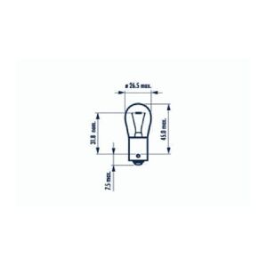Narva CI 17638 12V 21W 1141 Sarı Y.T. Ampul