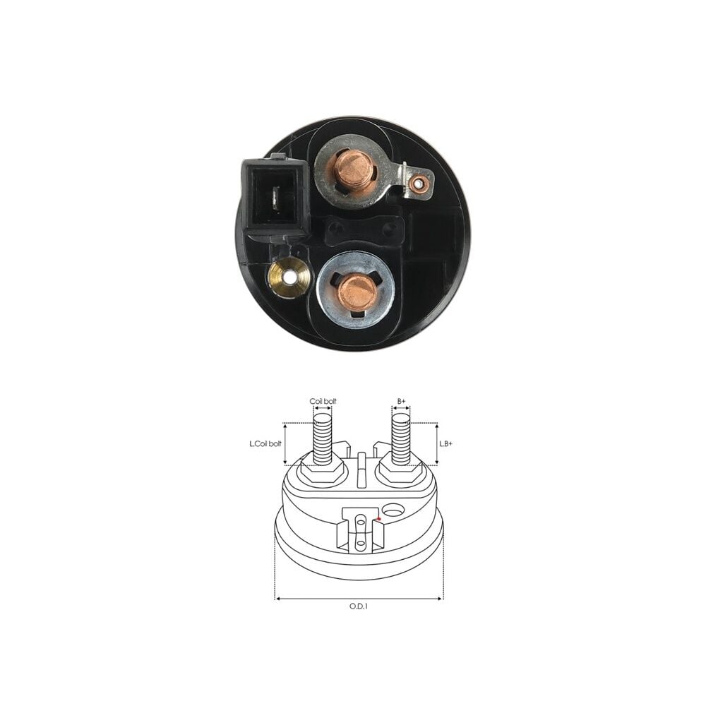 ZM 972.96 Marş Otomatik Kapağı 12V Volkswagen Transporter (ZM-972 - SBO-0972)