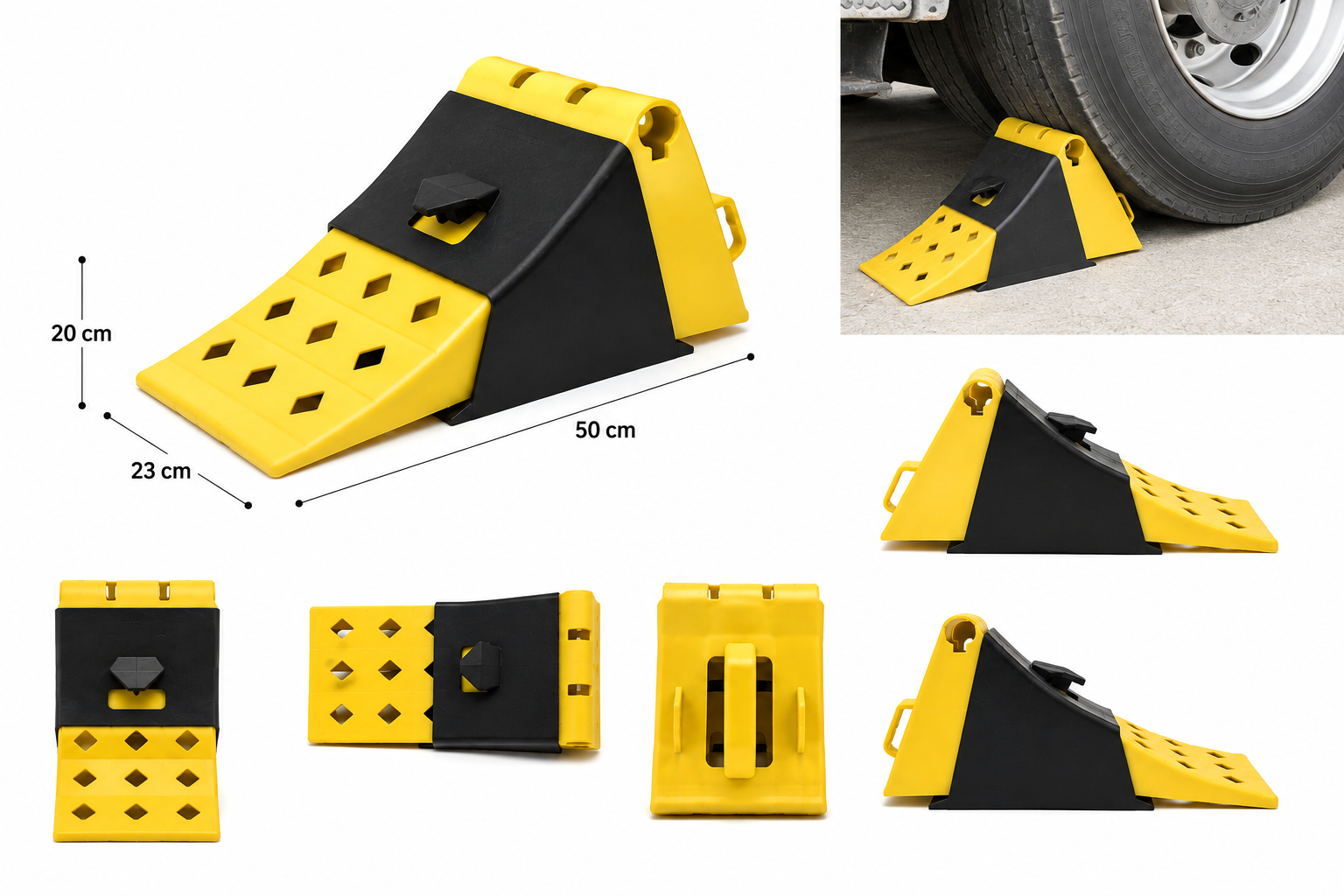 Teker Takozu 23 cm - 20 cm - 50 cm Dorse Tır