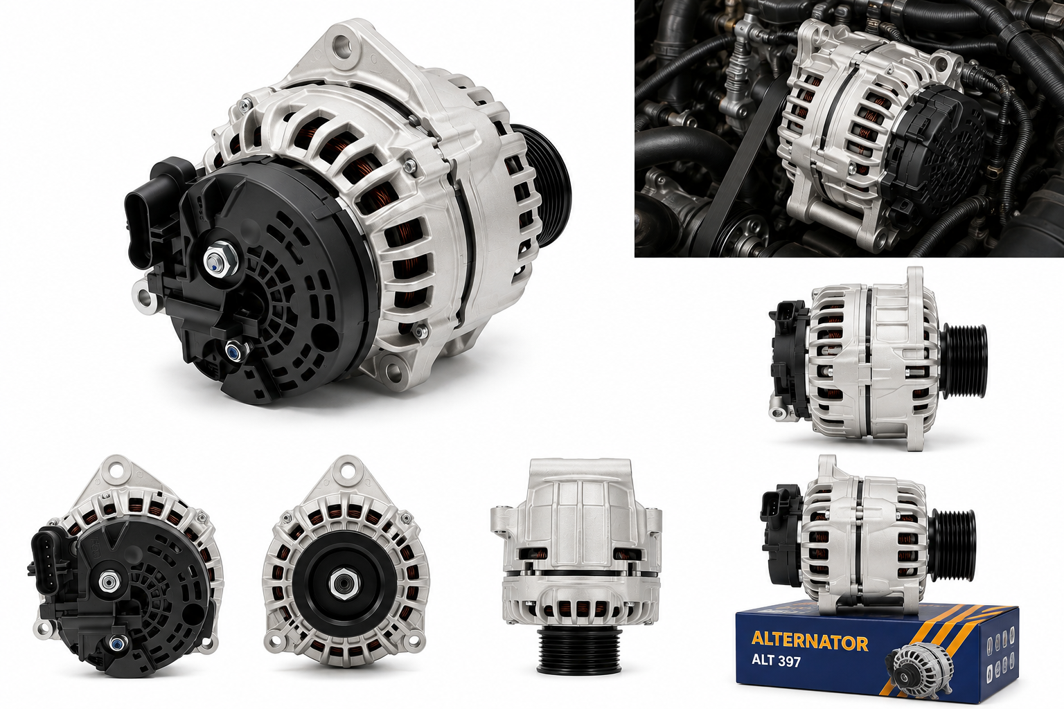 Alternatör Dinamo 24 V 100 Amp Mercedes Actros I II Atego II Axor I