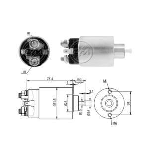 ZM 8698 Marş Otomatiği 12V JAC Motors J3