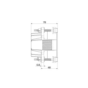 SANEL Far LED Kısa Far 90 mm