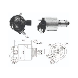 ZM 9494 Marş Otomatiği 12V Cadillac / GM-Chevrolet / GMC