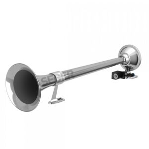 SEGER-82Mh Marin Havalı Korna 24V, Krom Borulu