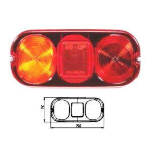 İş Makinesi Stop Lambası Camı Y.M Jbc - 838113-C