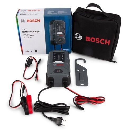 Bosch C70 12V 24V 10A Akü Şarj ve Bakım Cihazı 300Ah