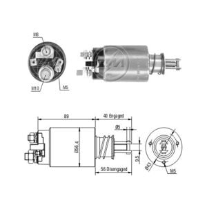 ZM 803 Marş Otomatiği 12V Ford F100 - F150 - F3500 - F14000 - F250 - F4000 - F7000 / GM-Chevrolet D Series