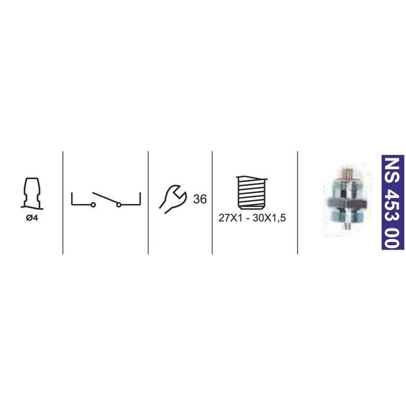 Geri Vites Müşiri 27X1-M30X1,5 (On) Vw Volt 0045452714 - NS45300