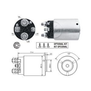 ZM 862 Marş Otomatiği 12V Buick / Chevrolet / Pontiac / GMC