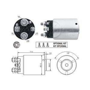 ZM 862 Marş Otomatiği 12V Buick / Chevrolet / Pontiac / GMC