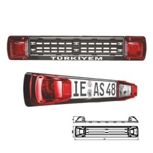 Işıklı Plaka Çerçevesi - 201001