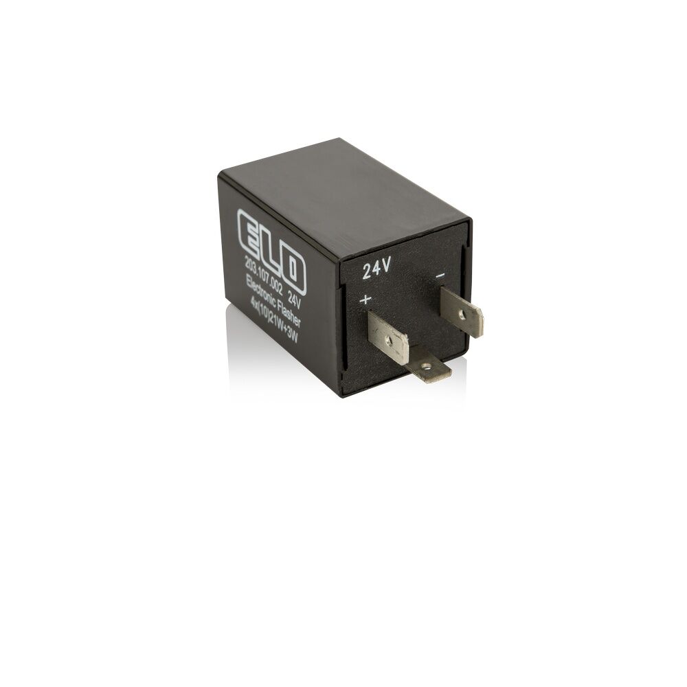 Elo 203107002 24V Elektronik Flaşör Ses İkazlı