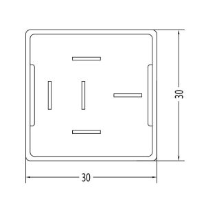 Sanel Röle 12 Volt İç Aydınlatma SLG485