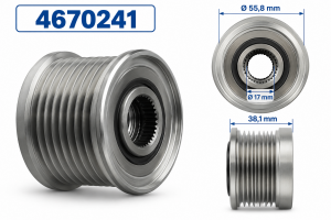 Biesey 4670141 Alternatör Kasnağı Jeep Grand Cherokee II (WJ, WG) 4670141