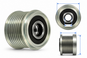 Biesey 4670260 Alternatör Debriyaj Kasnağı Suzuki Grand Vitara II