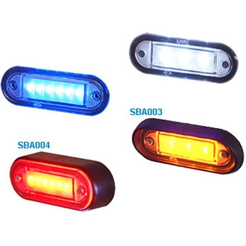 Sanel Aydınlatma Basamak 24V 3 Ledli Beyaz SBA24W3