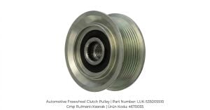 Biesey 4670055 Alternatör Kasnağı Mercedes Atego