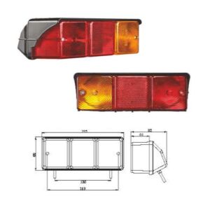 Süper 240 Plus Stop Sinyal Lambası Sağ - 201005-RH