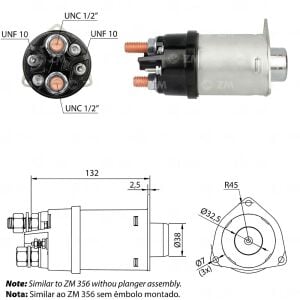 ZM 456 Marş Otomatiği 12V 42MT 1115593