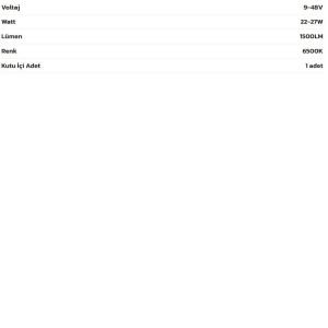 Led Xenon Pro Serisi H7 012 003 04 01